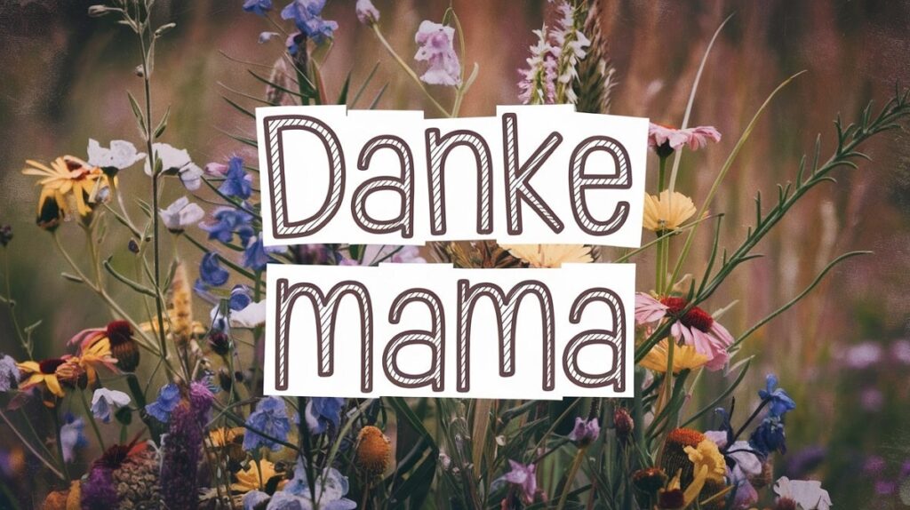 Danke Mama Text Titelbild